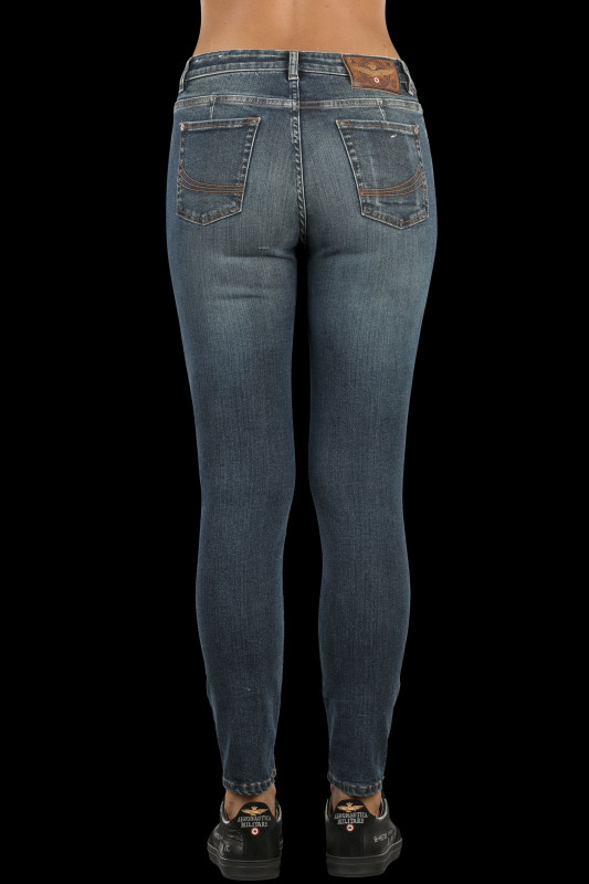 detail Kalhoty jeans slim fit 181PJ169DCT2273