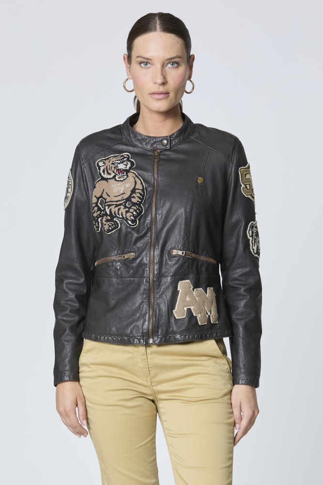 Bunda giubbino patch 251PN6048D1535