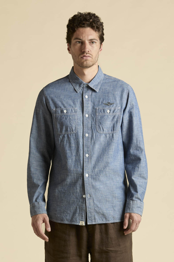 Košile camicia con manica lunga 261CA1316UCT04295