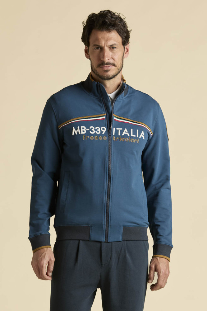 Mikina felpa full zip 261FE2088UF00674