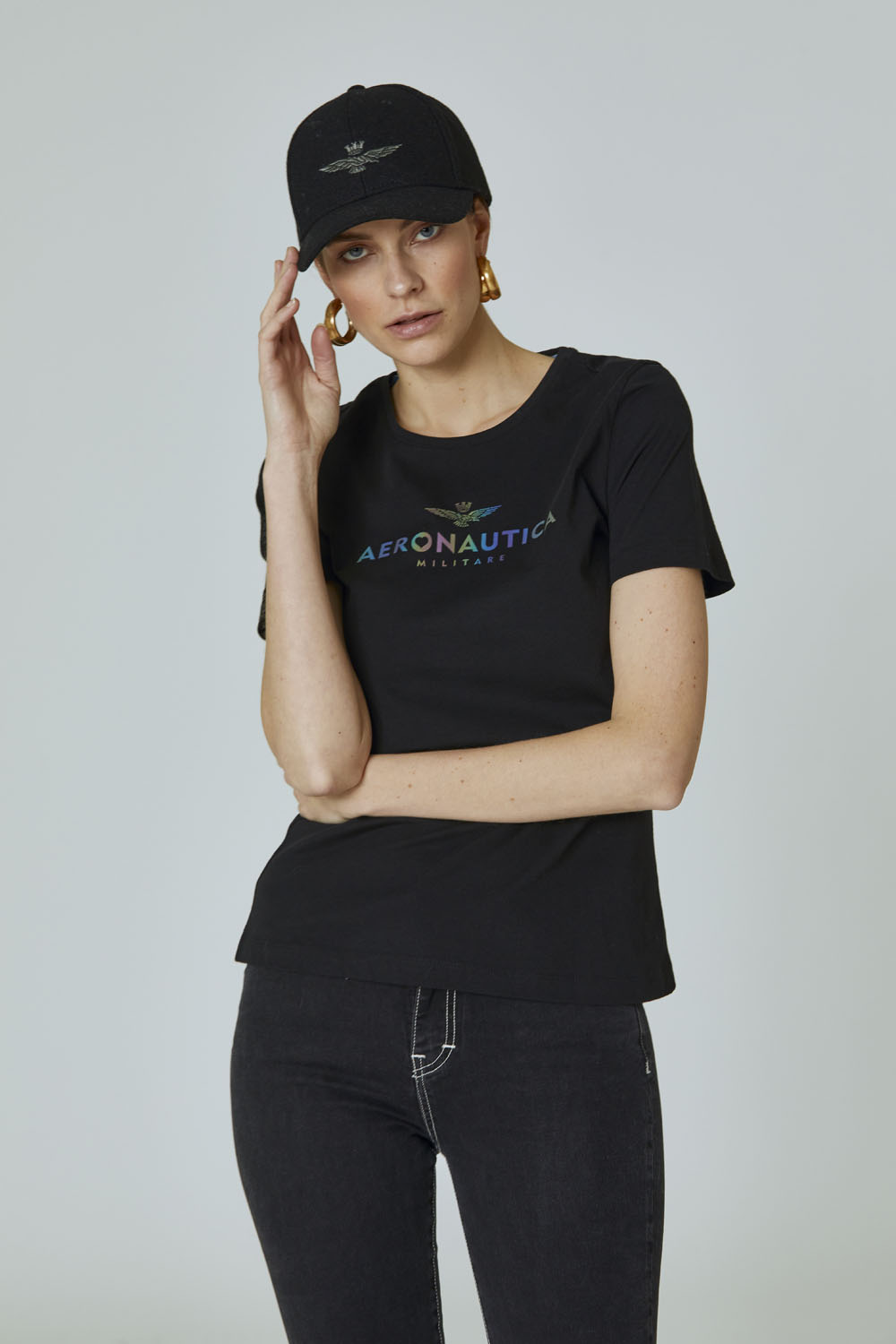 detail Tričko t-shirt girocollo 222TS2031DJ496