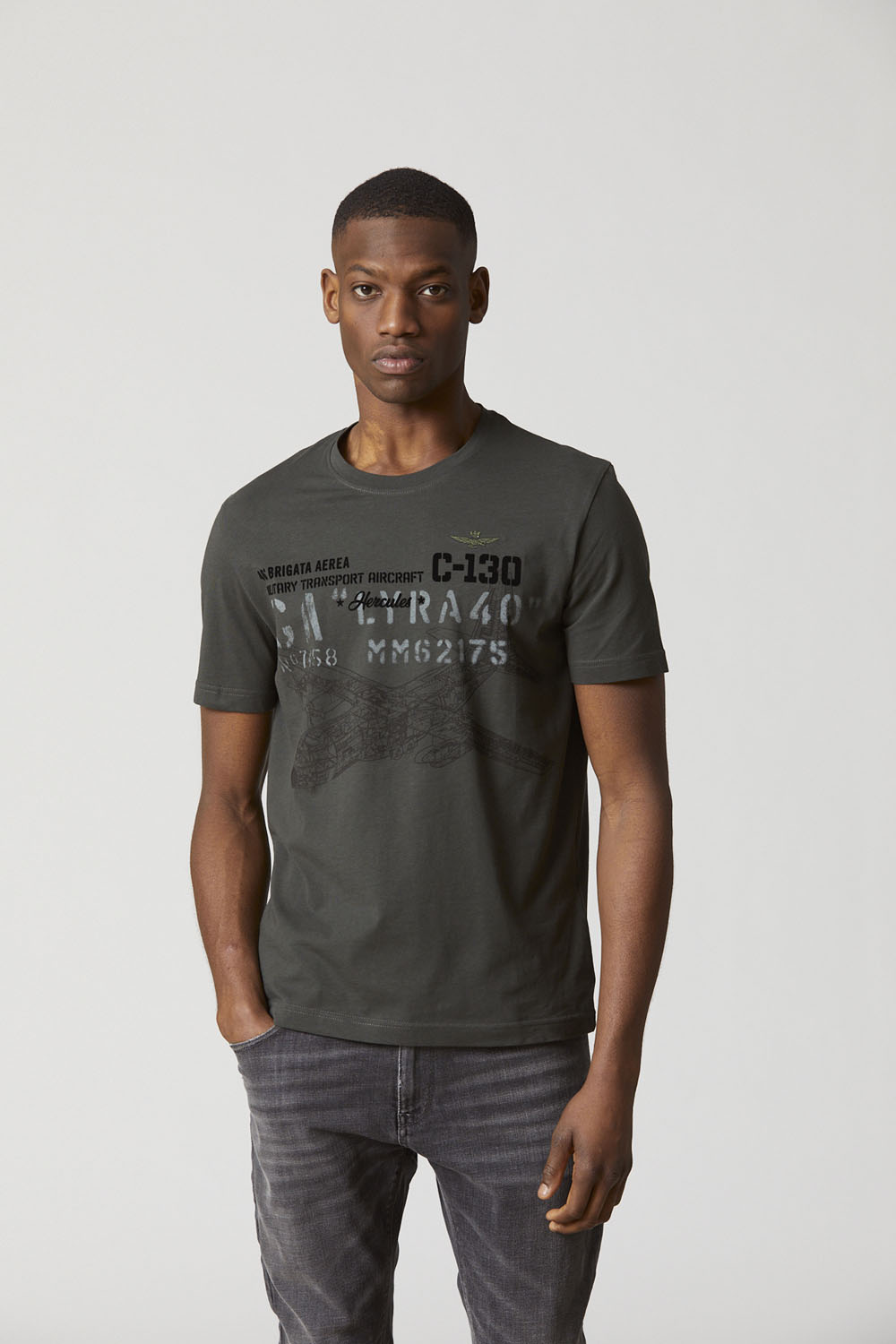 detail Tričko t-shirt m.c. 232TS2146J538