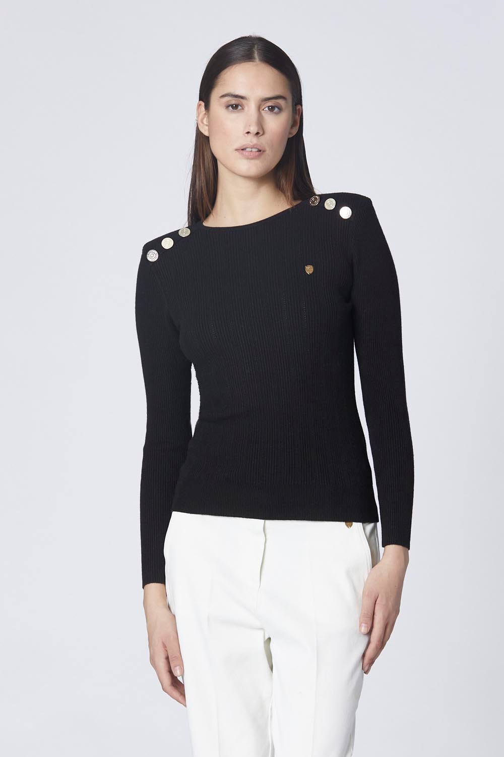detail Svetr maglione girocollo 242MA1535DL547