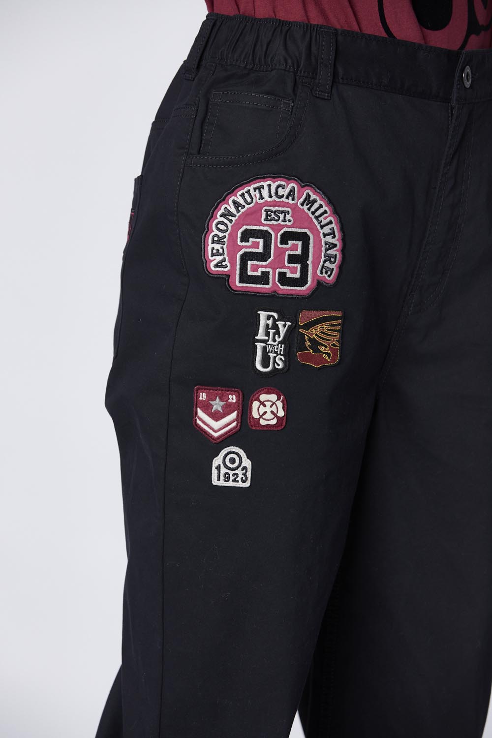 detail Kalhoty pantalone 242PA1623DCT3406