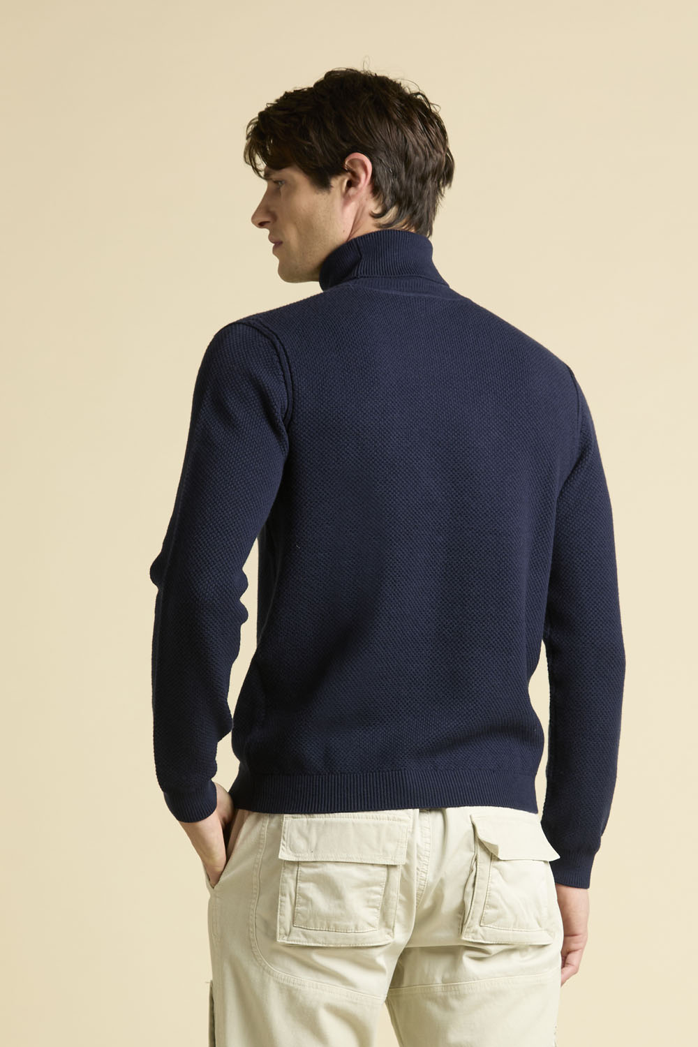 detail Svetr maglia con collo alto 252MA1583UL00903