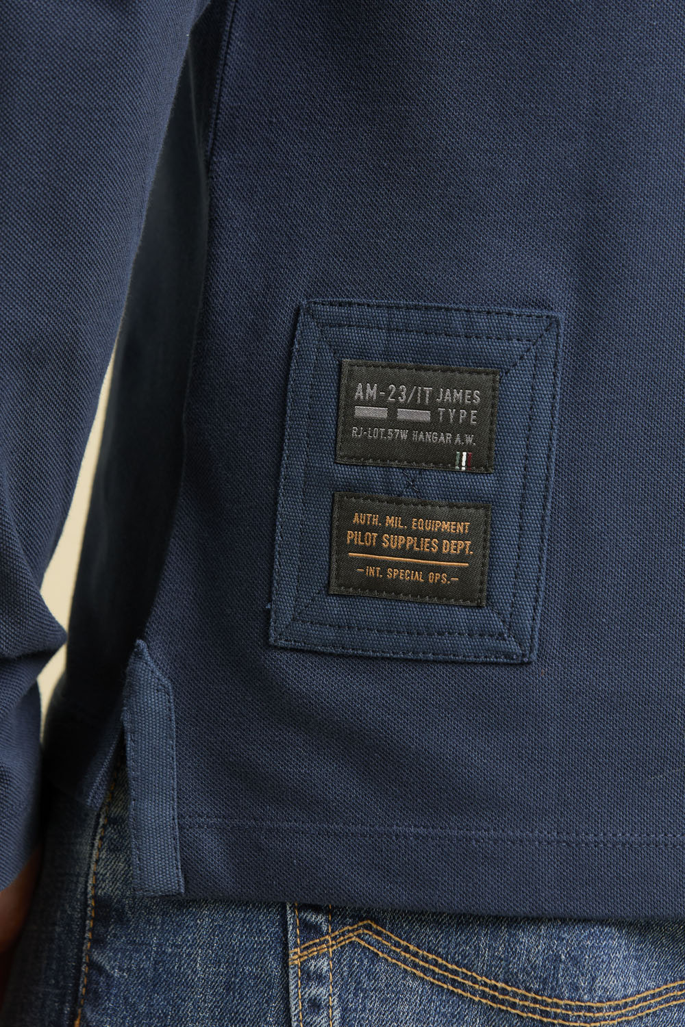 detail Polokošile polo manica lunga 252PO1897UP00173