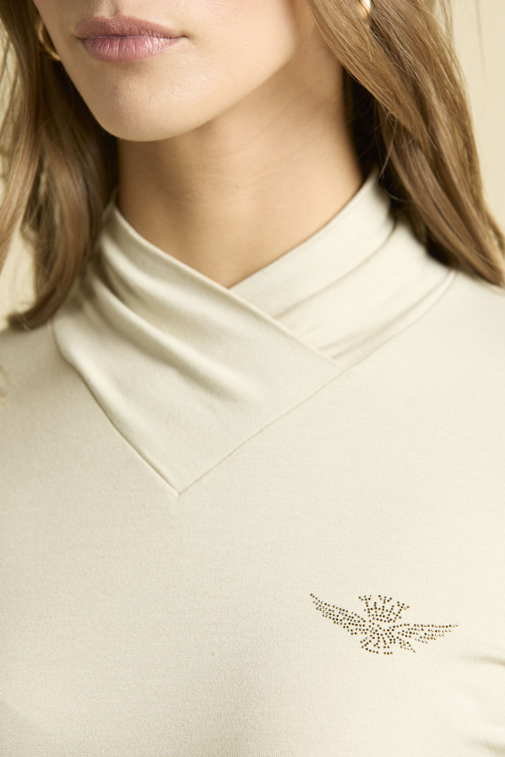 detail Tričko t-shirt manica lunga 252TS2455DJ00637