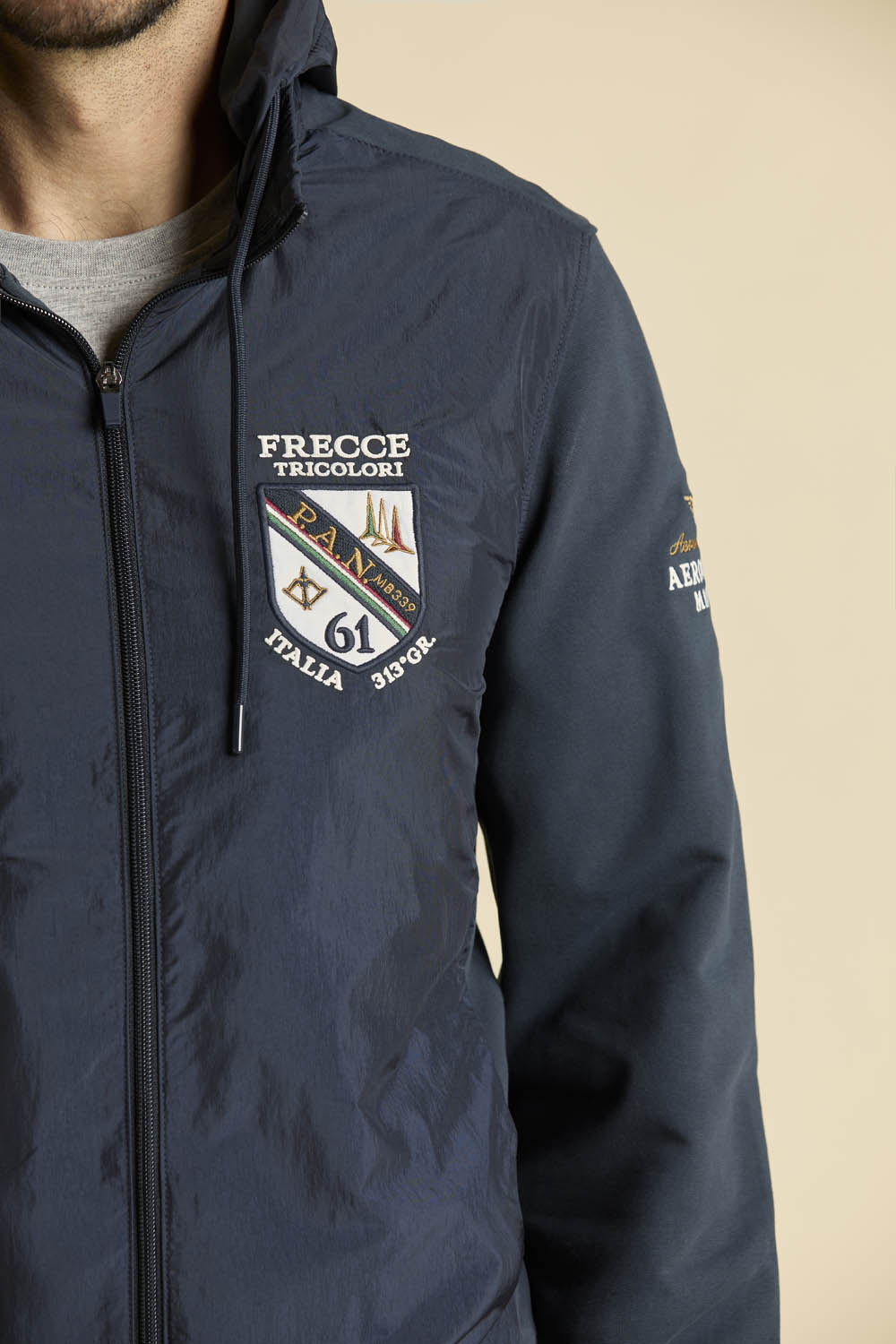 detail Mikina giacca con cappuccio 261AF0520UF00674