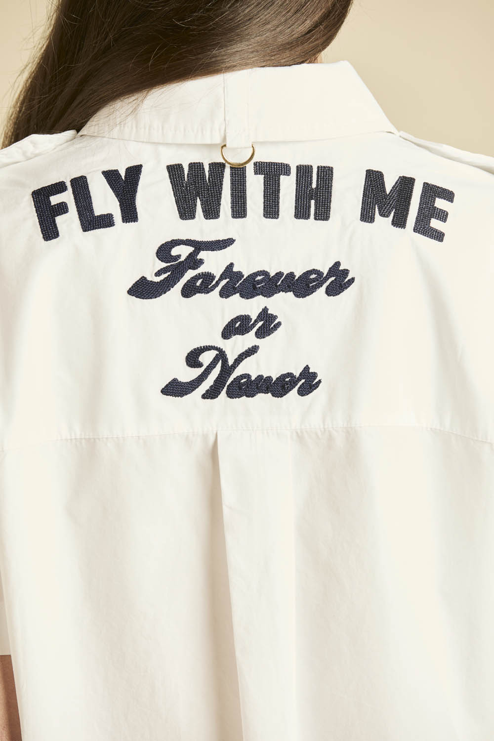 detail Košile camicia con manica corta 261CA1323DCT04256