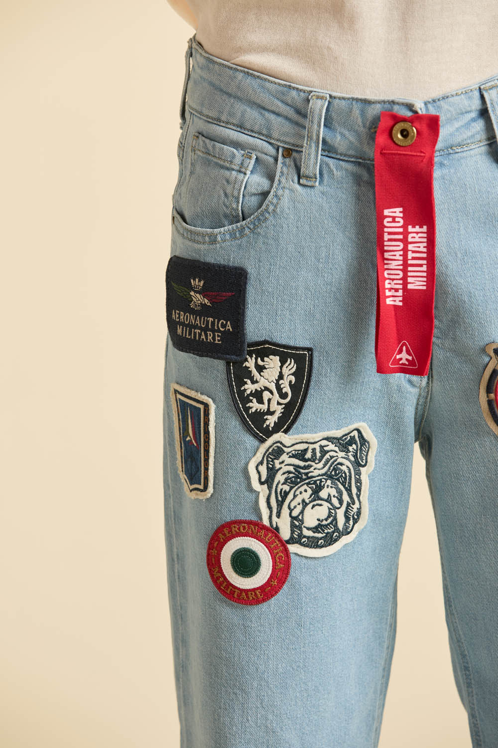 detail Kalhoty pantaloni palazzo 261PJ0208DCT04257