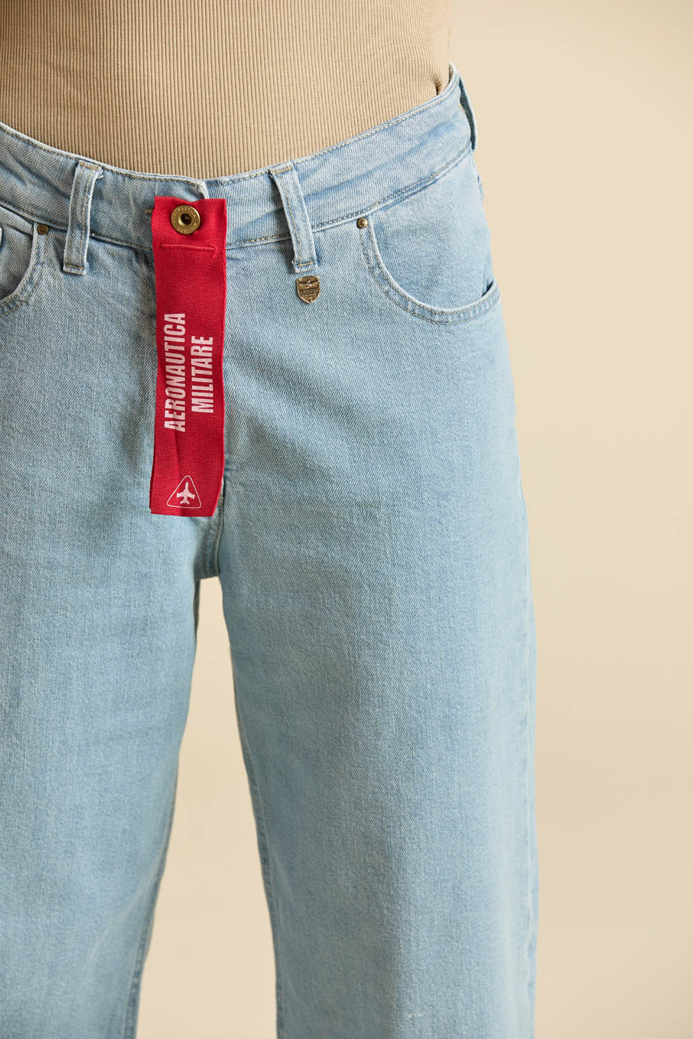 detail Kalhoty pantaloni palazzo 261PJ0210DCT04257