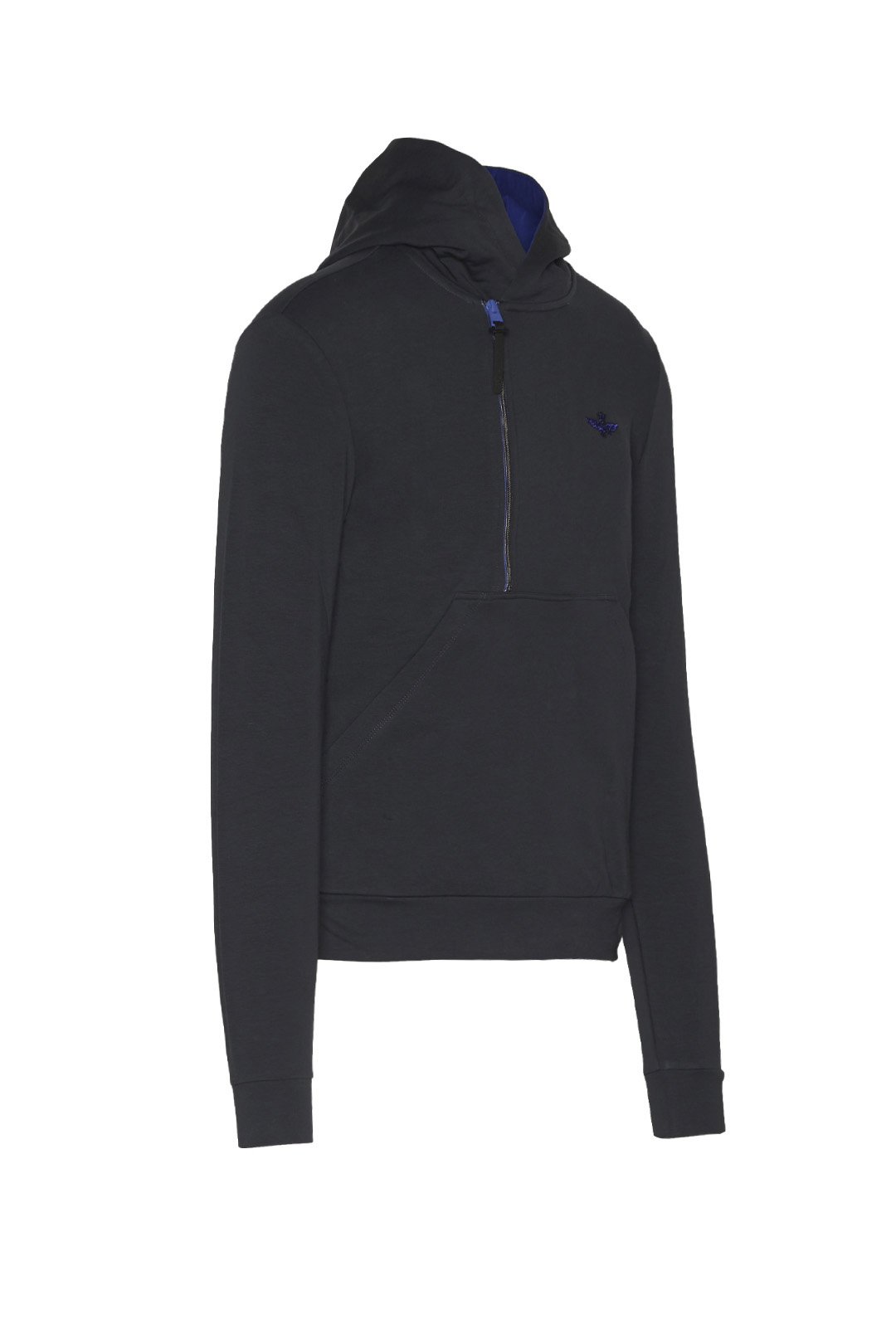 detail Mikina felpa mezza zip c cappuccio 212FE1652F436