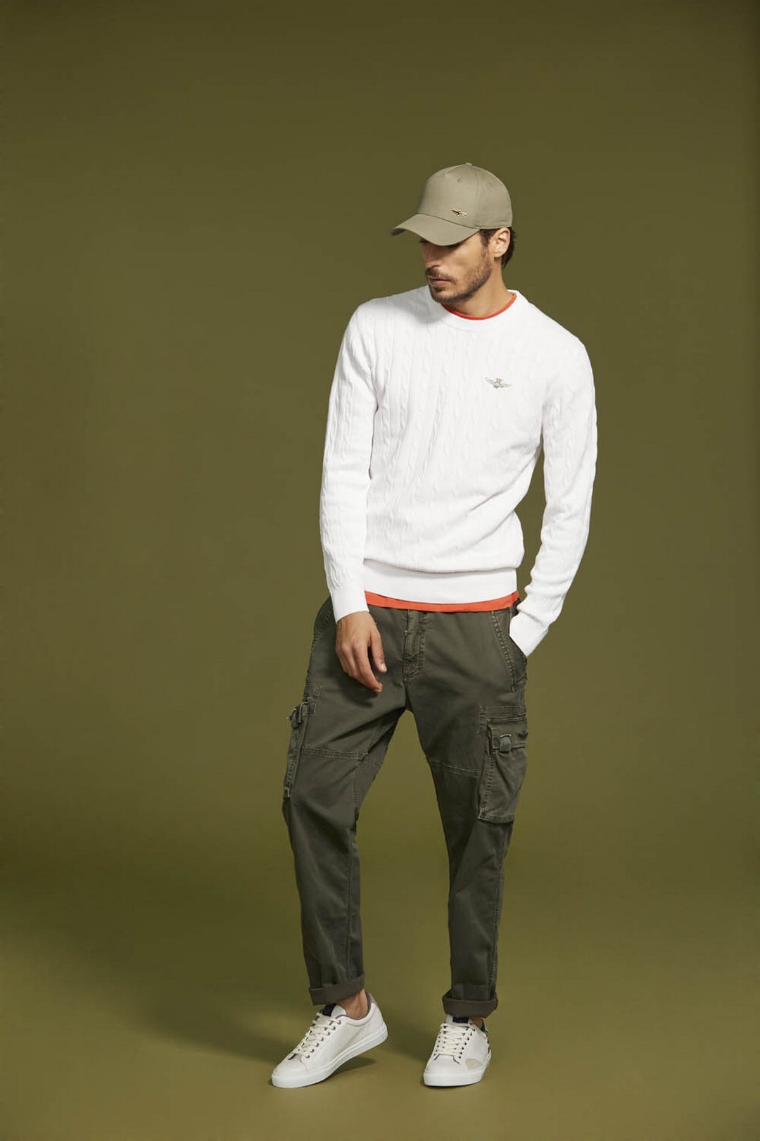 detail Svetr maglia girocollo 221MA1376L462