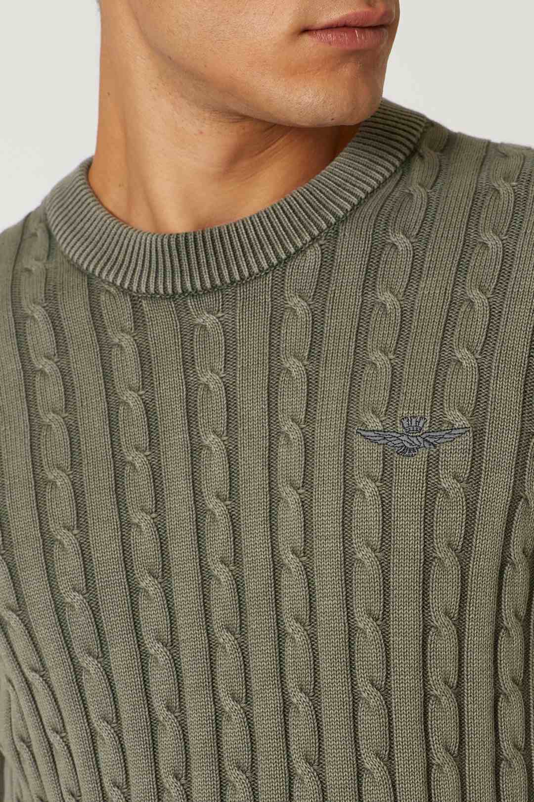 detail Svetr maglia girocollo 222MA1407L475