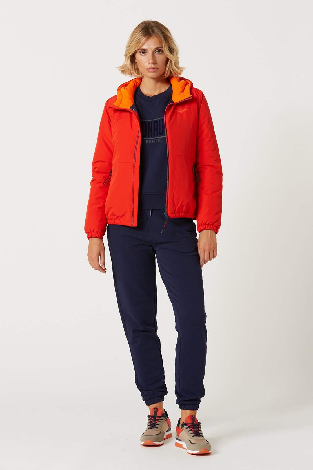 detail Kalhoty pantalone felpa 222PF852DF467