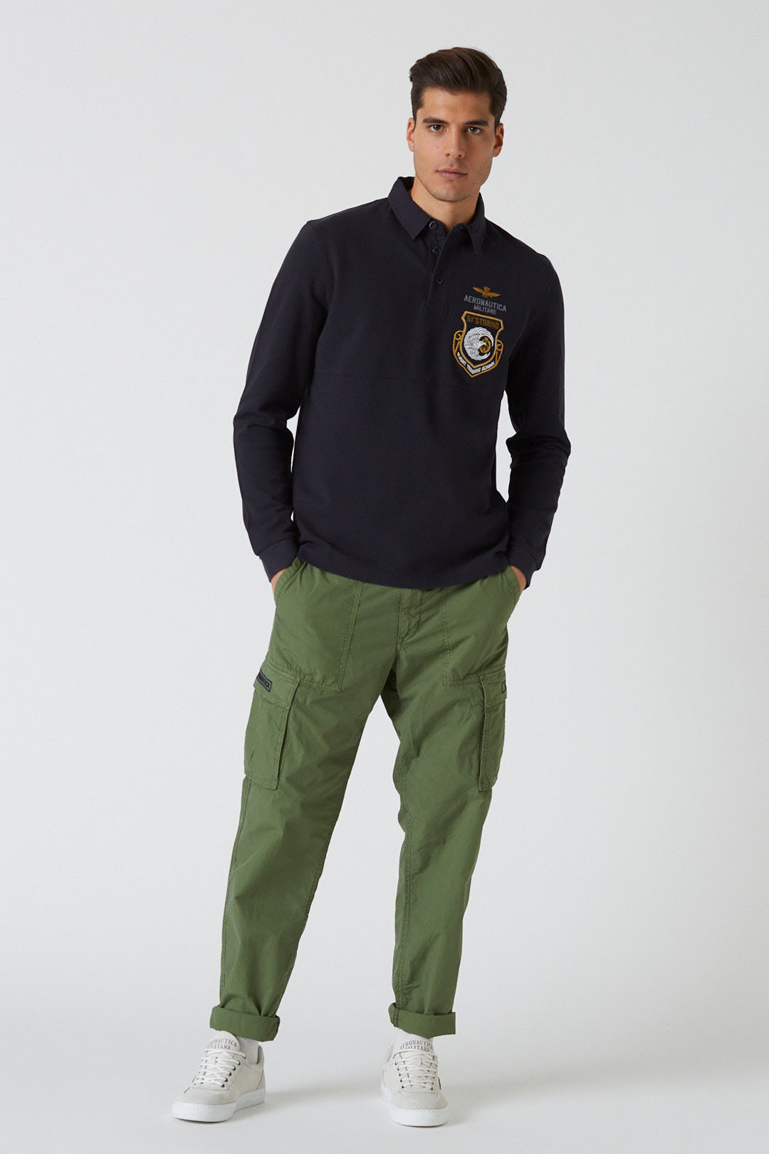 detail Kalhoty pantalone 231PA1515CT3070