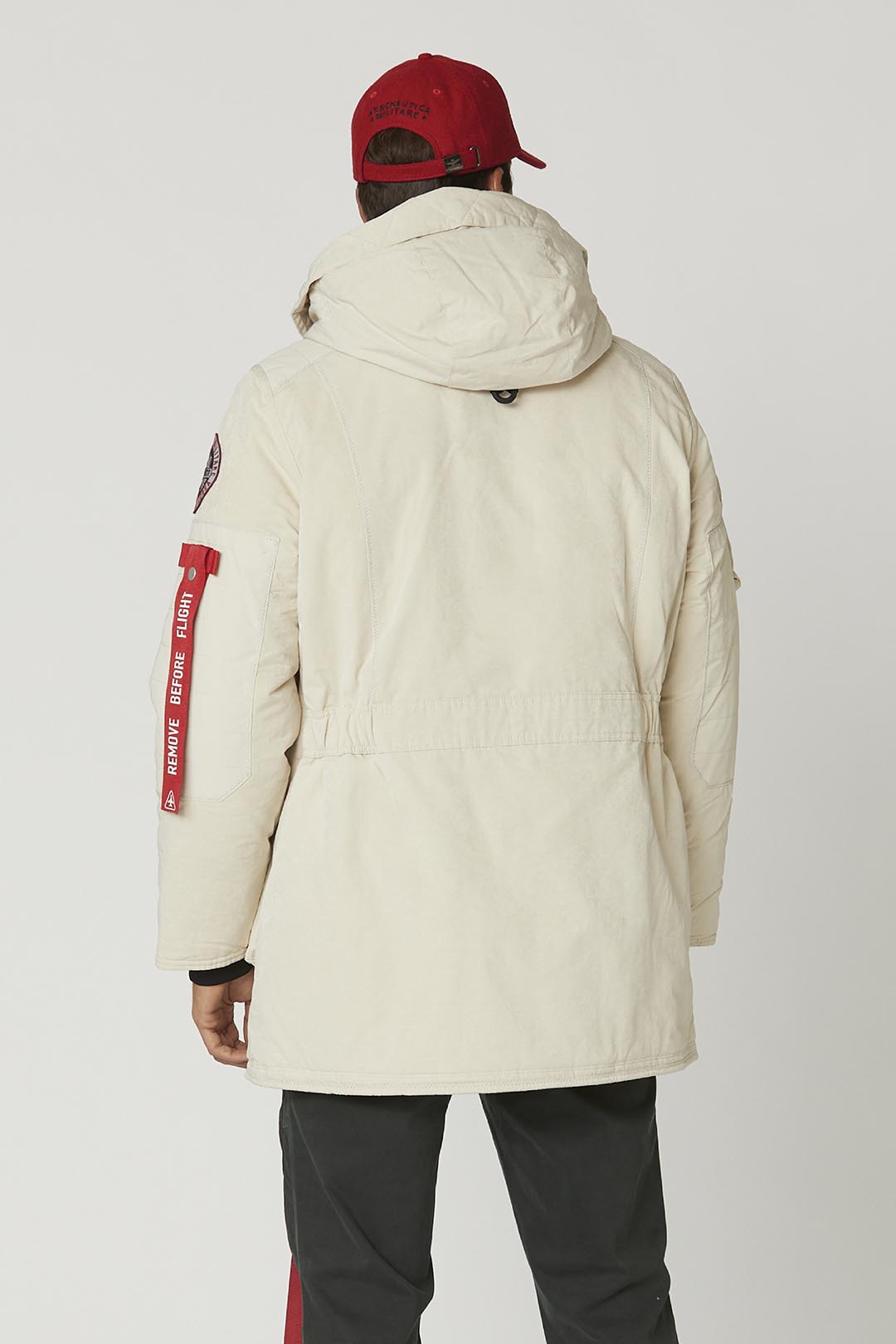 detail Bunda parka 232AB2110CT3160