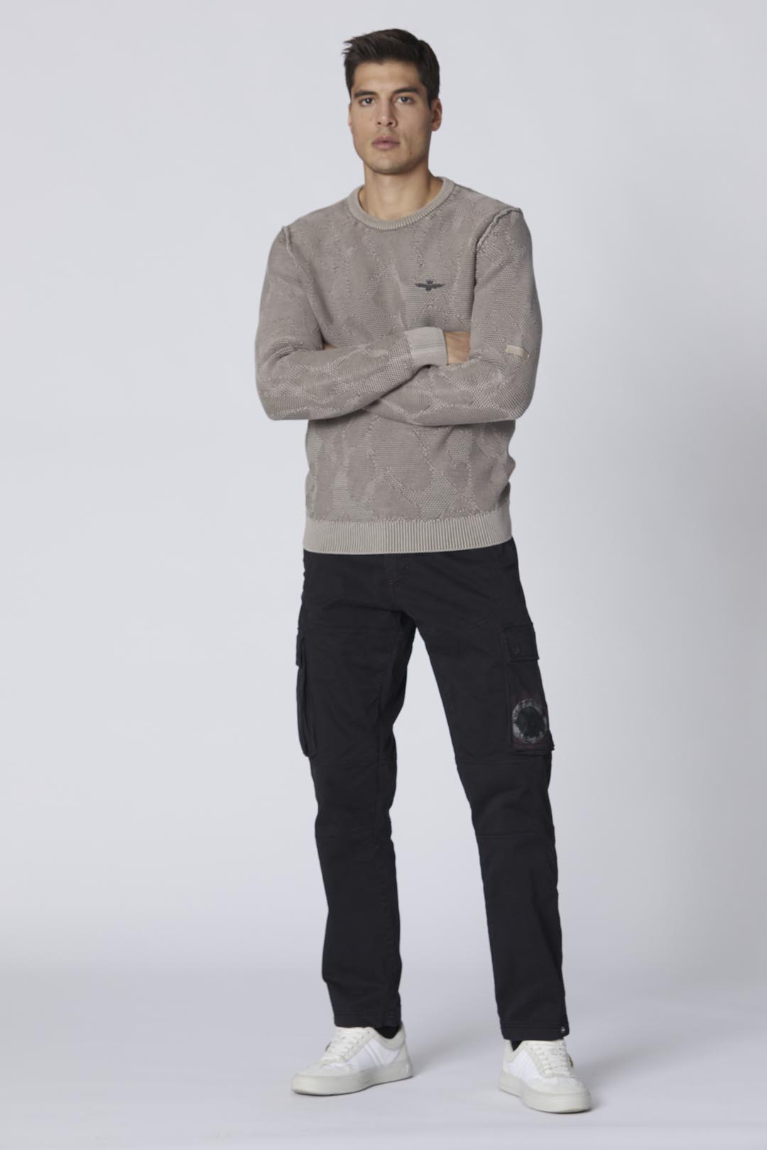 detail Kalhoty pantalone tasconato 242PA1627CT3398