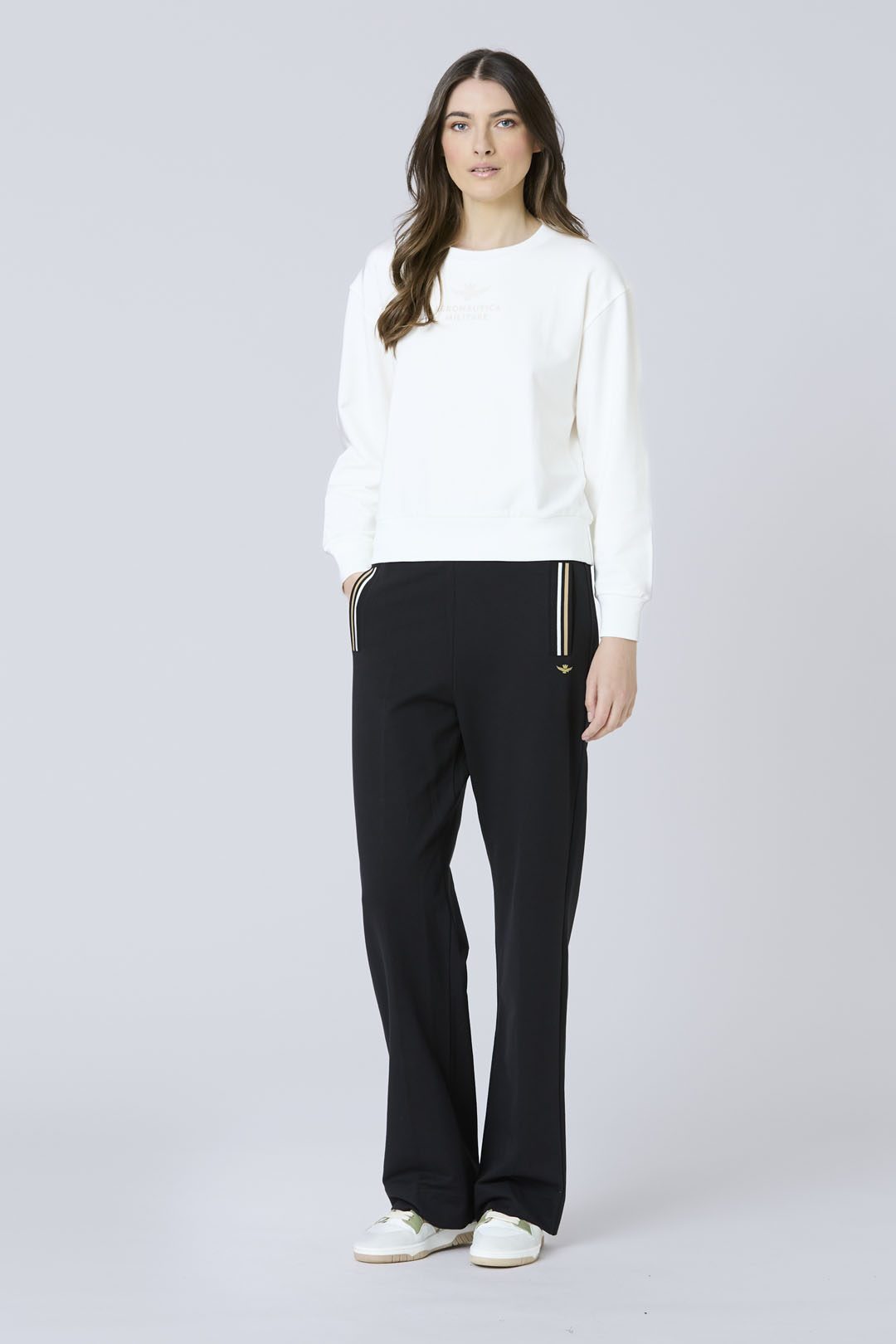detail Kalhoty pantalone felpa 251PF974DF423