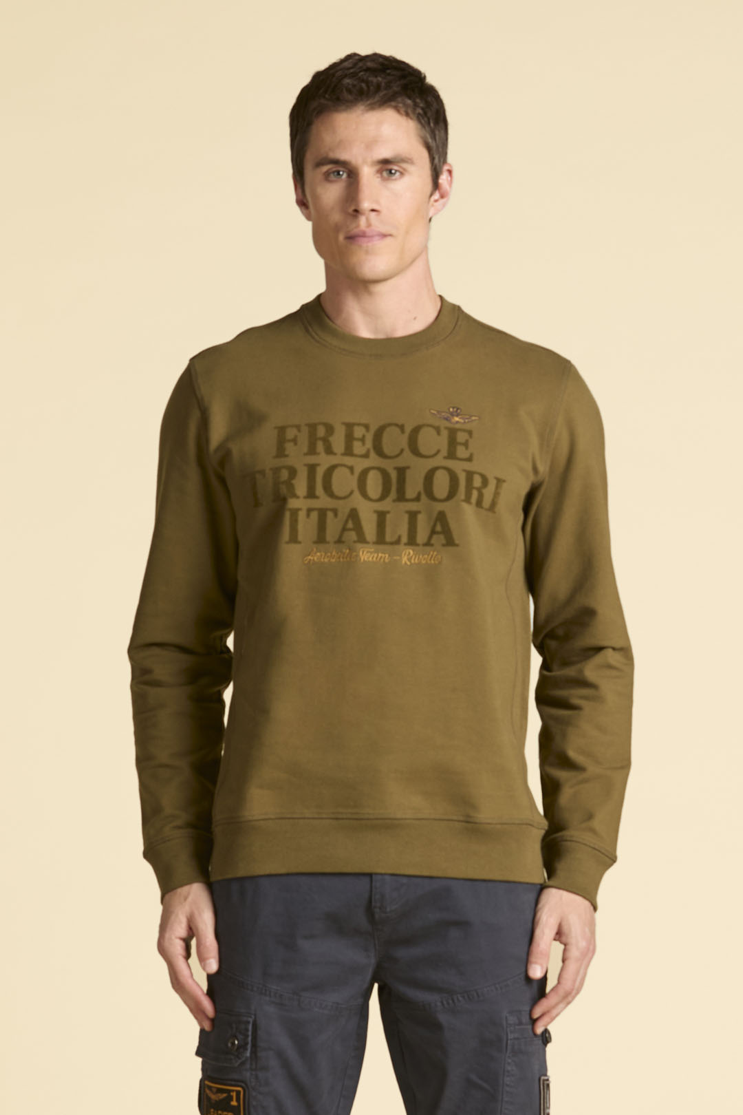 detail Mikina felpa girocollo 252FE2056UF00662