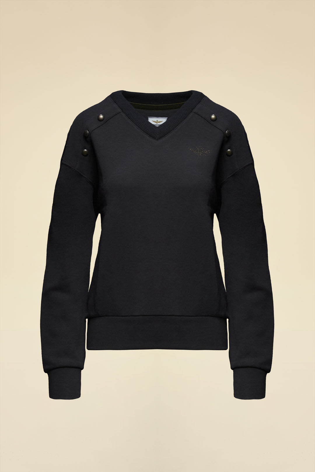 detail Mikina felpa scollo v 252FE2058DF00661