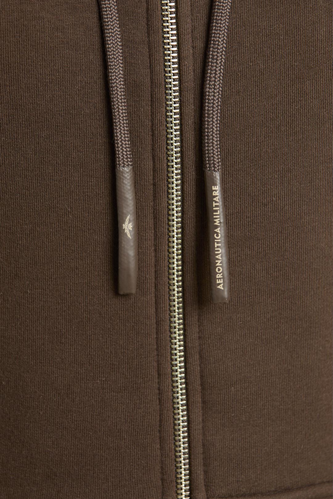 detail Mikina felpa full zip con cappuccio 252FE2059DF00661