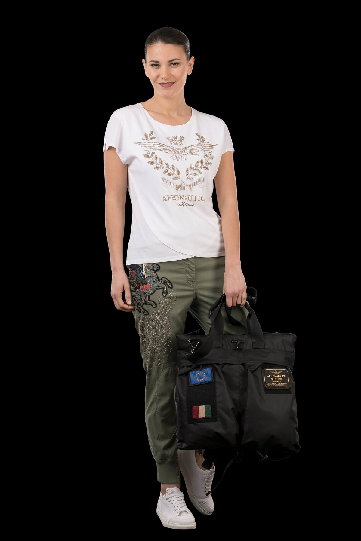 detail Tričko t-shirt m.c. 181TS1492DJ356
