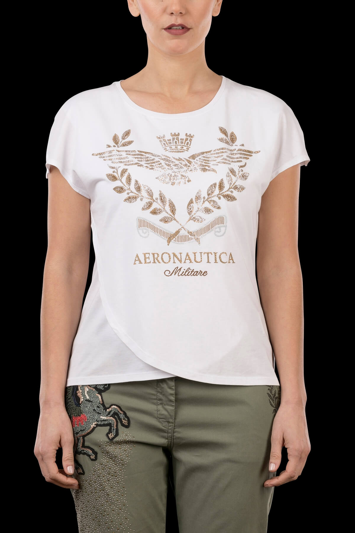 detail Tričko t-shirt m.c. 181TS1492DJ356