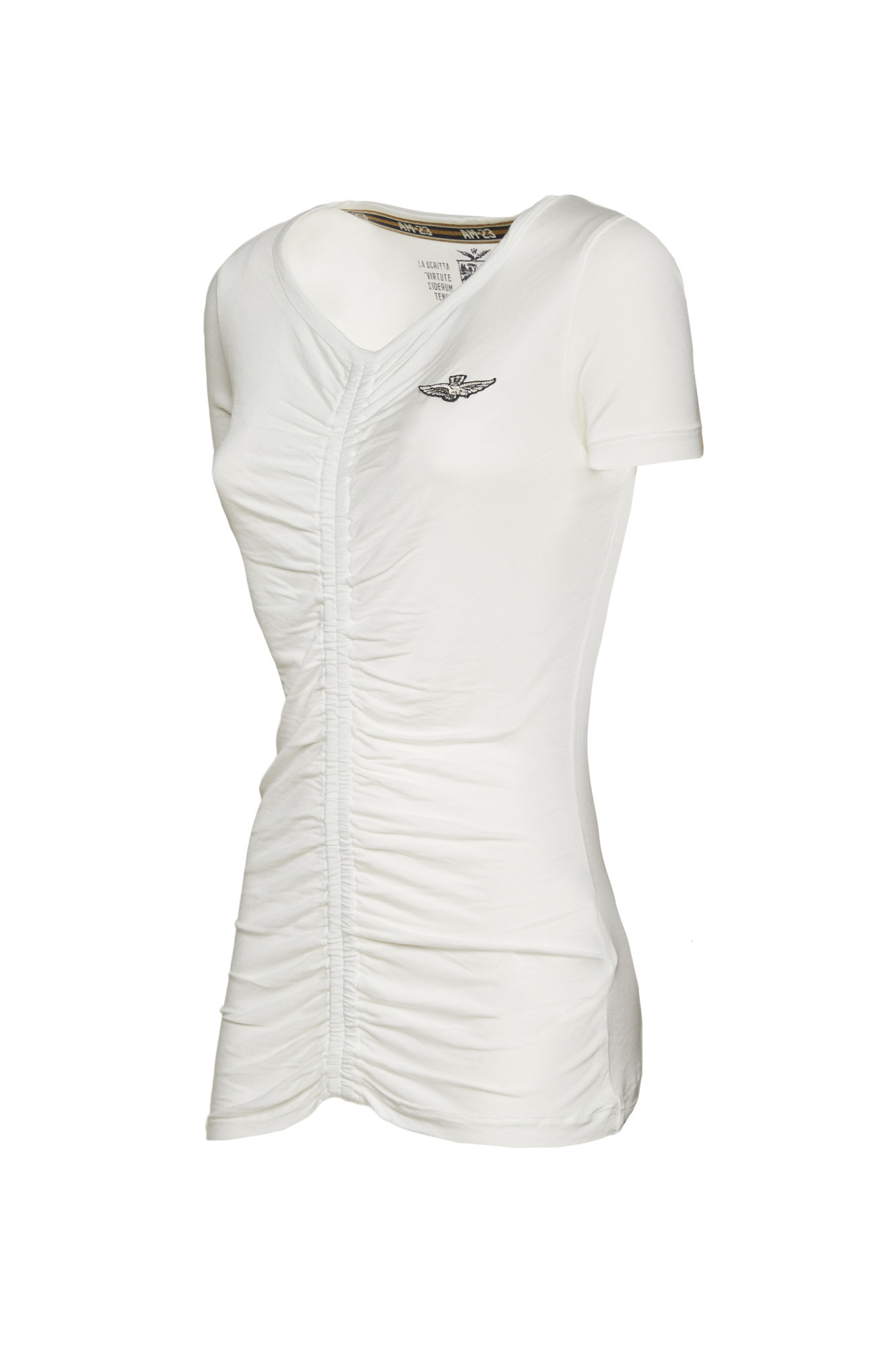 detail Tričko t-shirt con arriccio 201TS1739DJ482