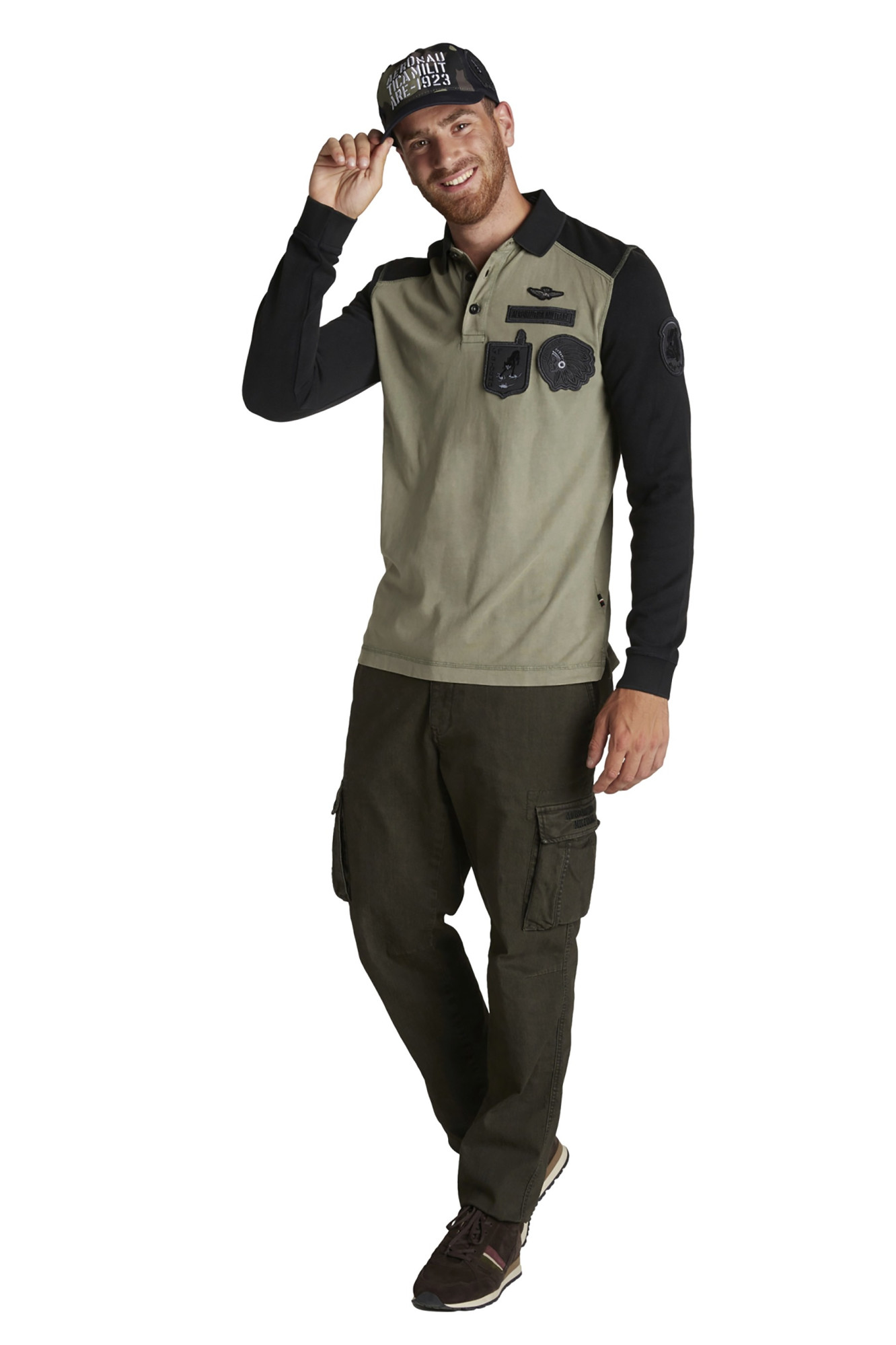 detail Kalhoty pantalone 202PA1329CT2758
