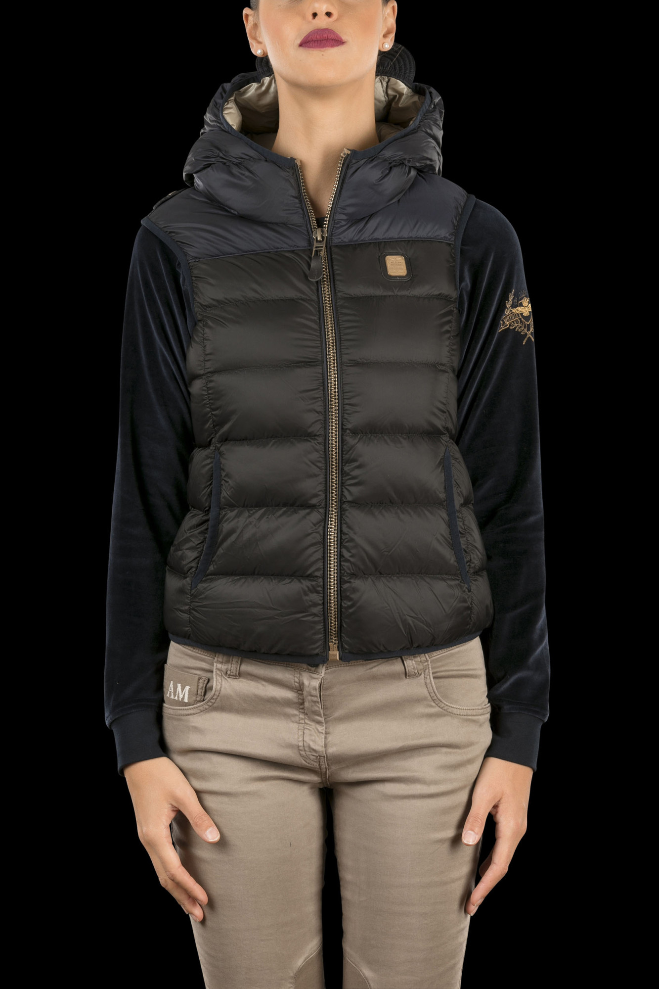 detail Vesta piumino gilet 172AB1607DCT2146