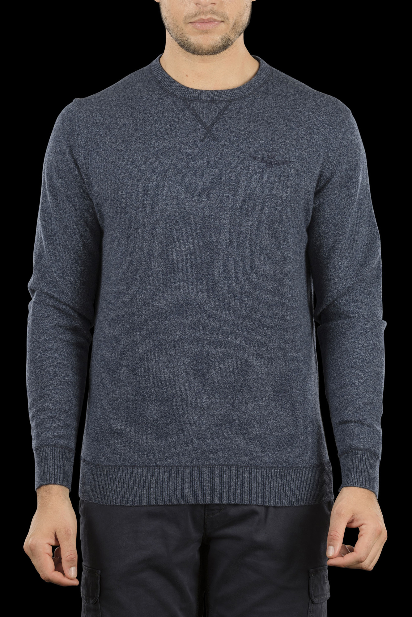 detail Svetr maglia girocollo 172MA1082L321