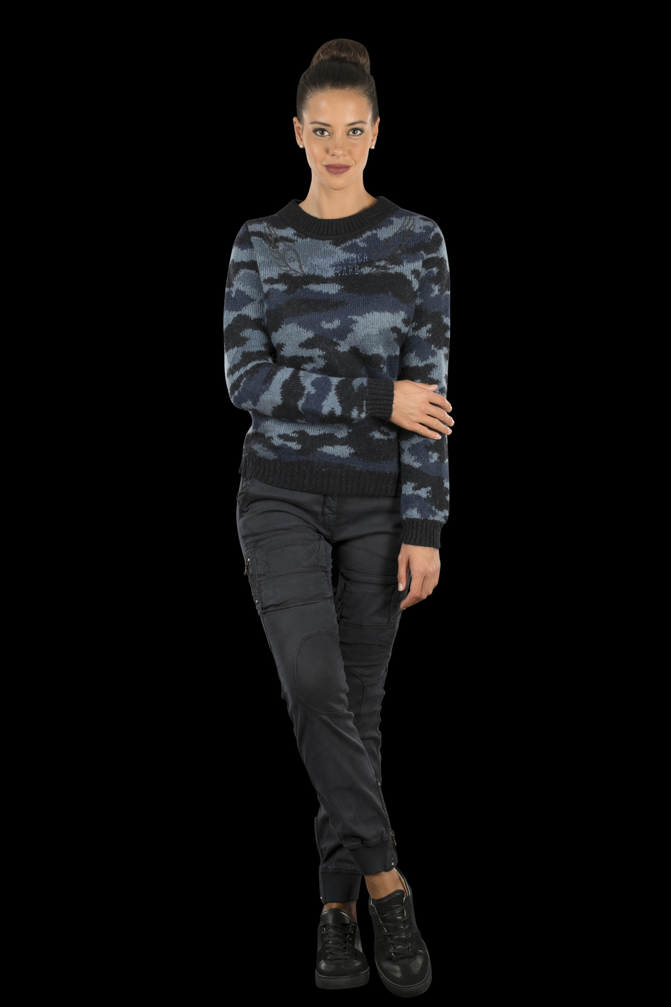 detail Svetr maglia girocollo 172MA1089DL316