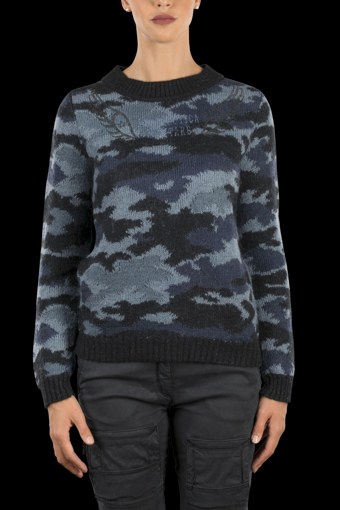 detail Svetr maglia girocollo 172MA1089DL316