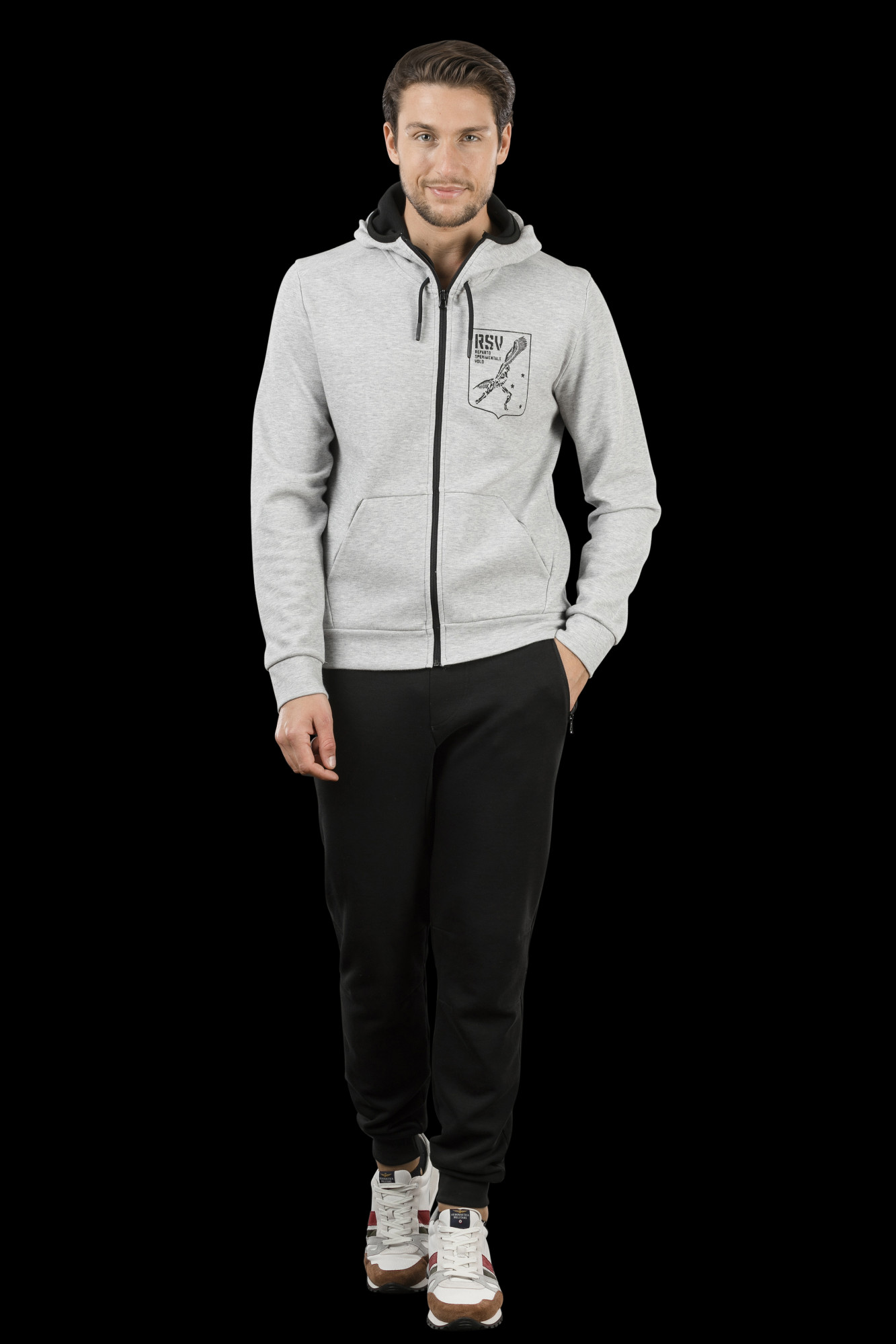 detail Kalhoty pantalone felpa 172PF670F317