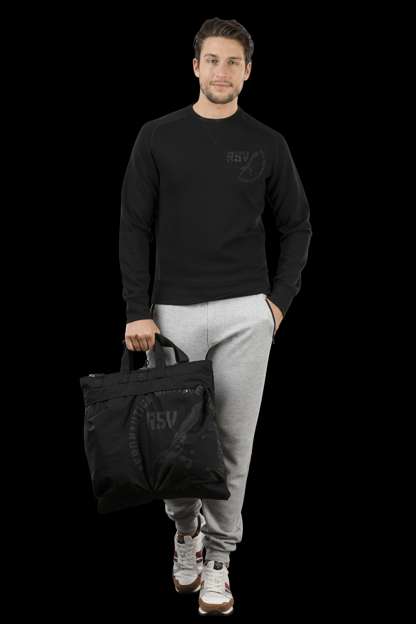 detail Kalhoty pantalone felpa 172PF670F317