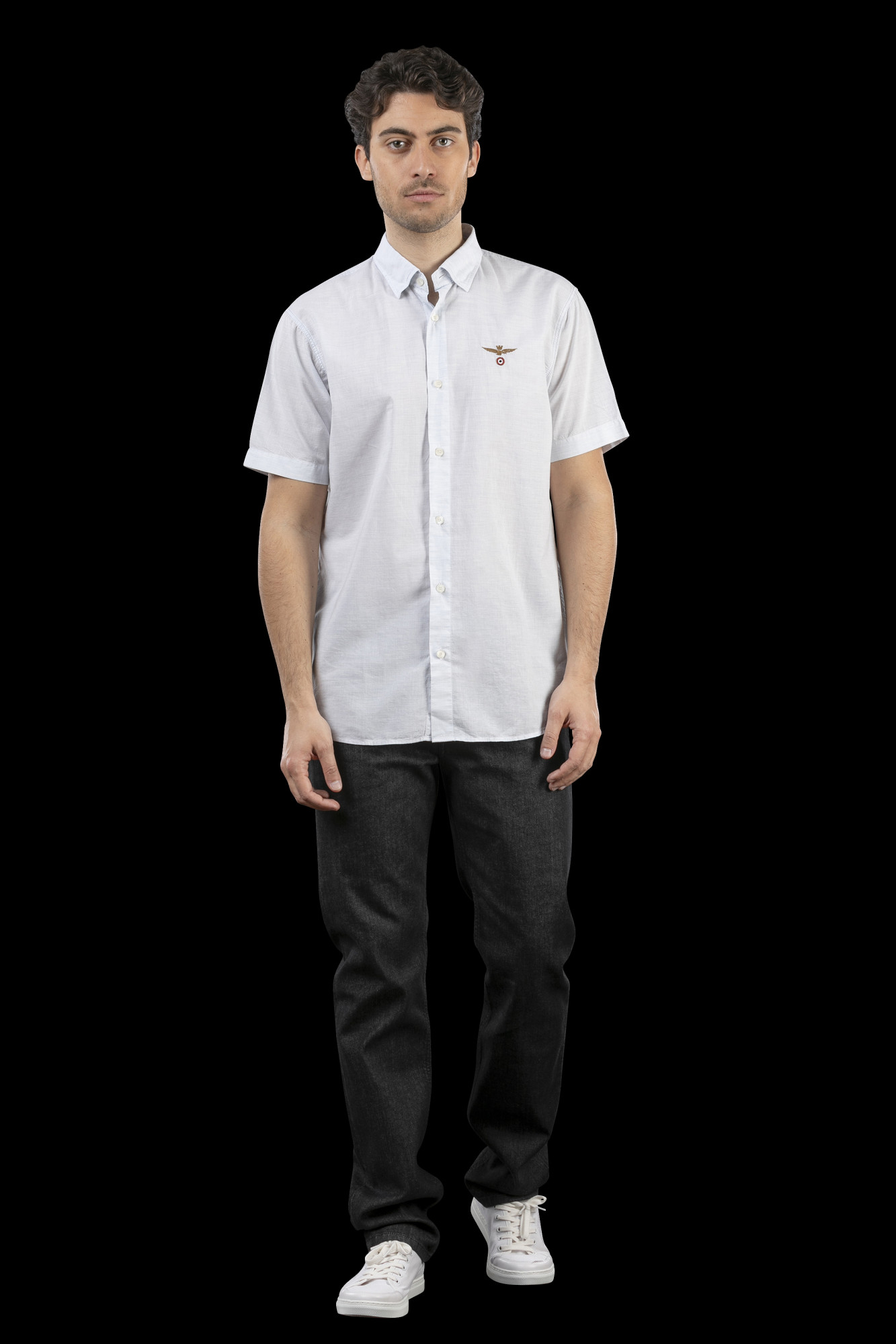 detail Kalhoty jeans slim 181PJ171CT2273