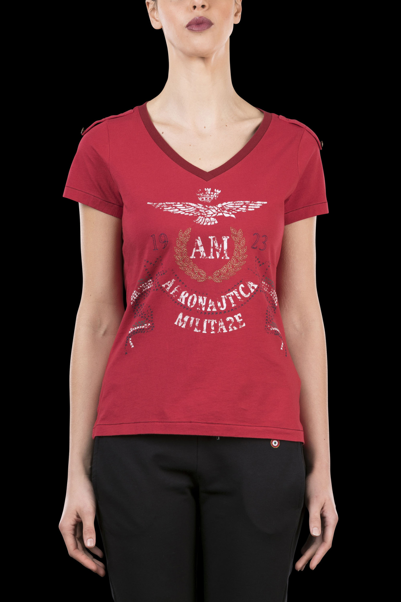detail Tričko t-shirt m.c. 181TS1489DJ359