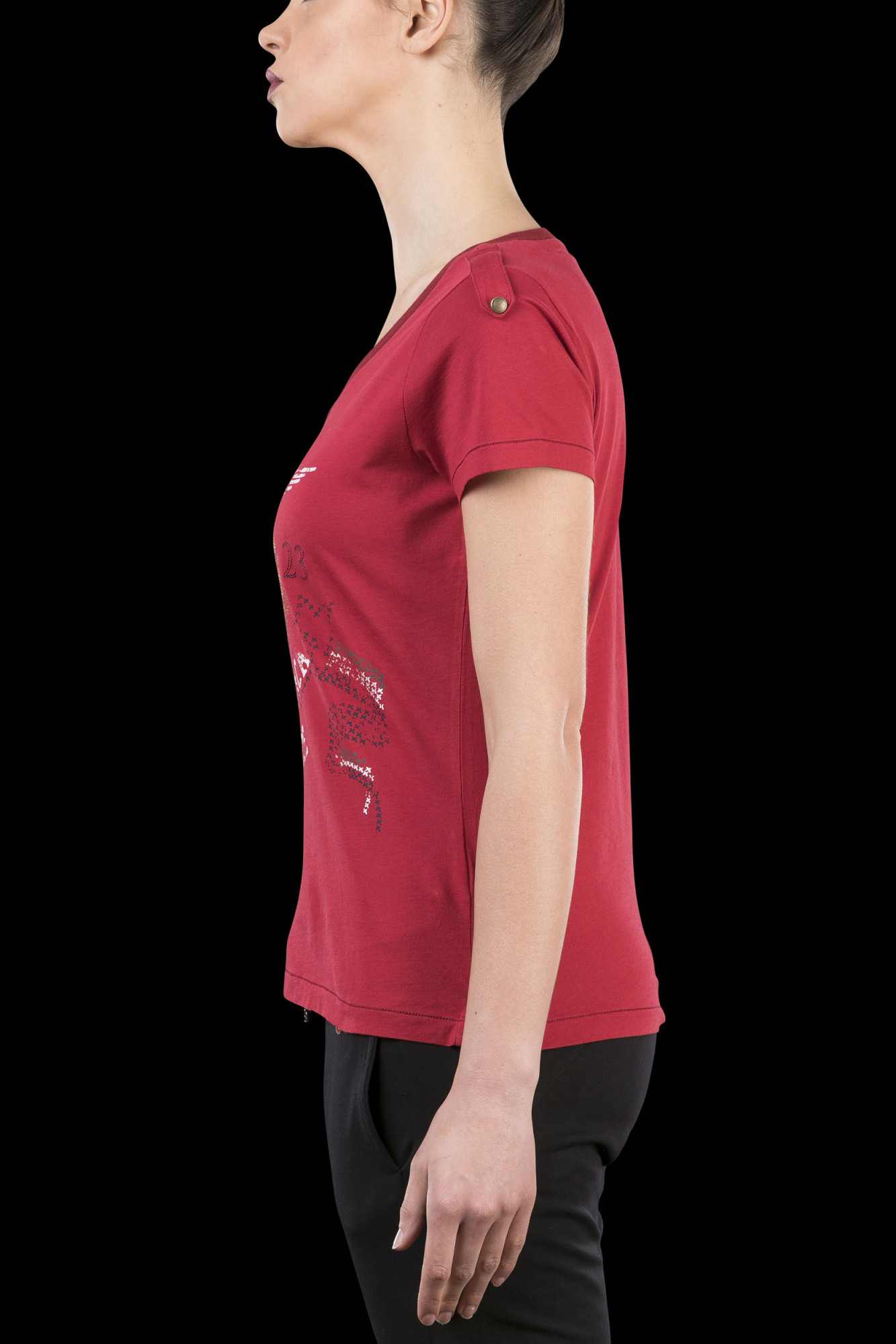 detail Tričko t-shirt m.c. 181TS1489DJ359