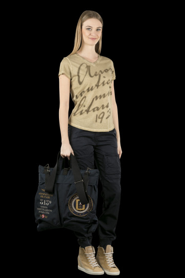 T-SHIRT SCOLLO V - 171TS1412DJ366