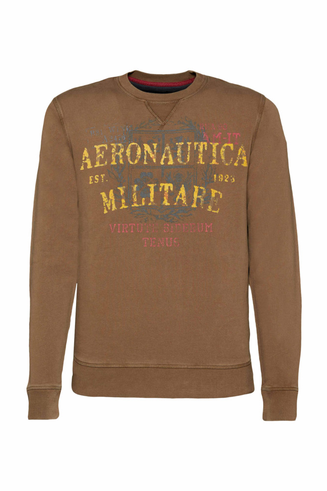 Mikina felpa girocollo 182FE1320F361