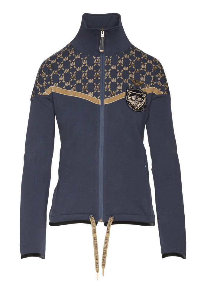 Mikina felpa full zip 202FE1564DF336