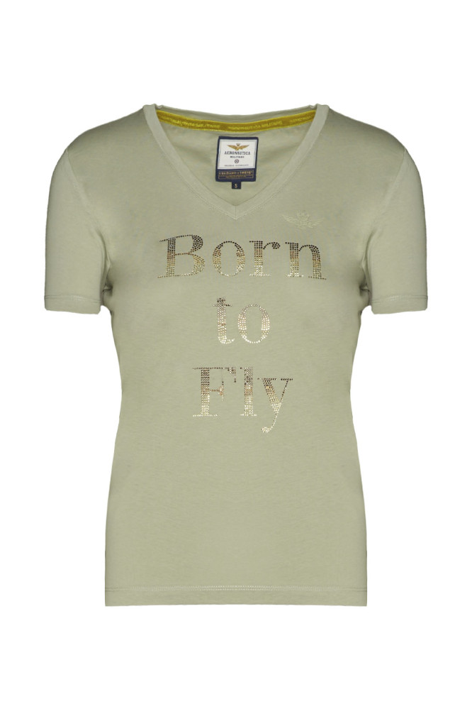 Tričko t-shirt scollo v 212TS1917DJ496