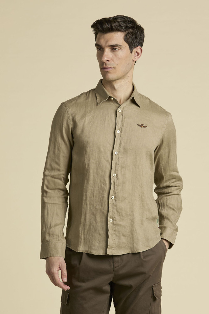 Košile camicia con manica lunga 261CA1321UCT03089