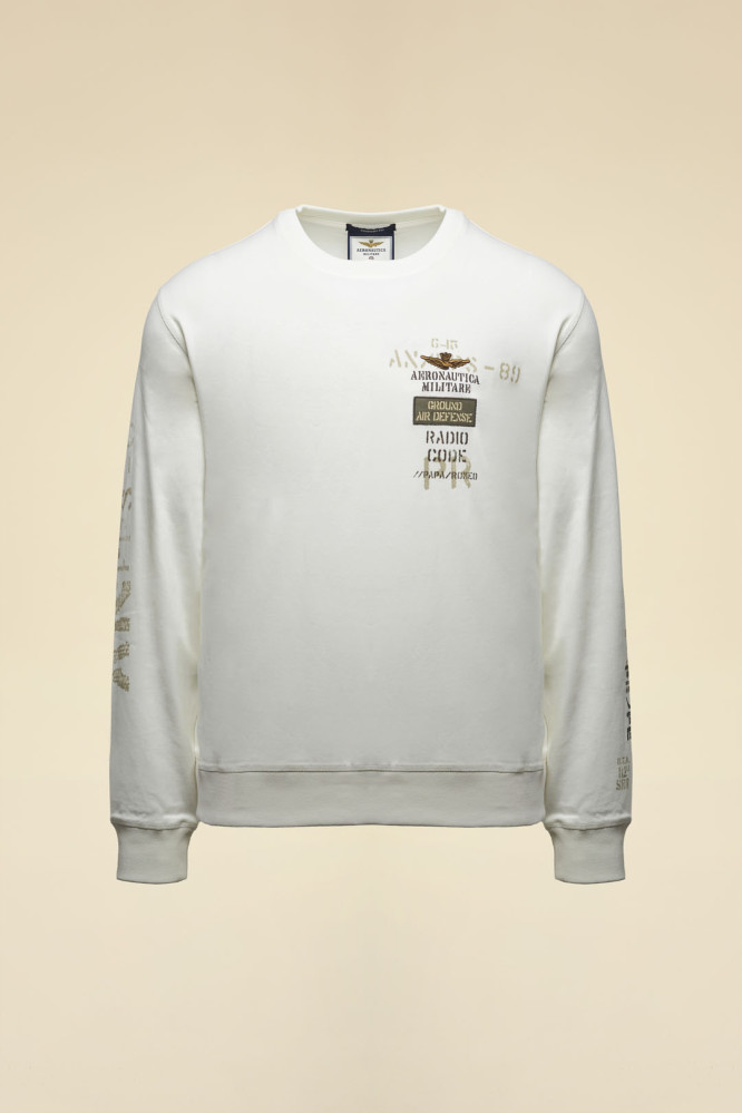 Mikina felpa girocollo 261FE2099UJ00725