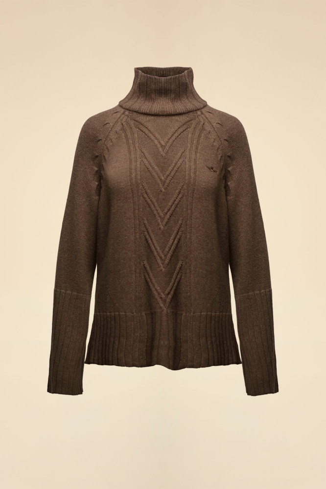 Svetr maglia con collo alto 262MA1649DL00945