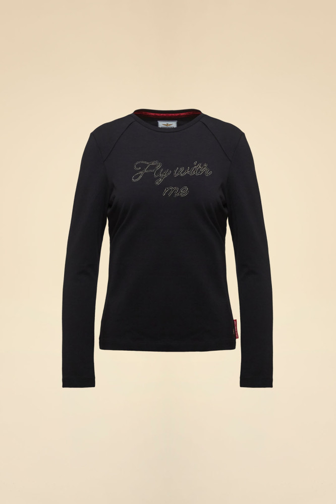 Tričko t-shirt manica lunga 262TS2565DJ00744