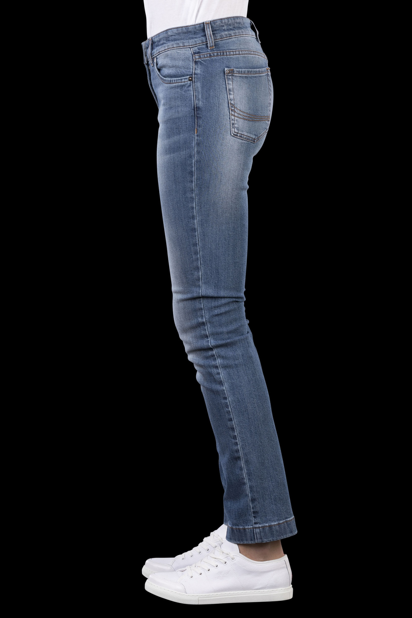 detail Kalhoty jeans regular fit 181PJ168DCT2264
