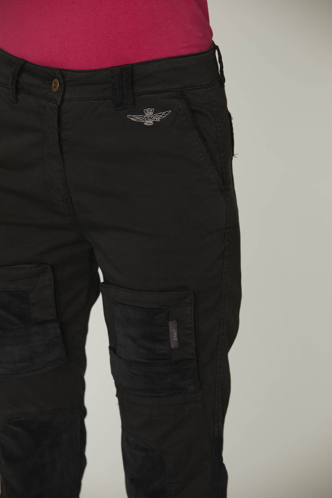 detail Kalhoty pantalone anti-g 232PA1567DCT3017