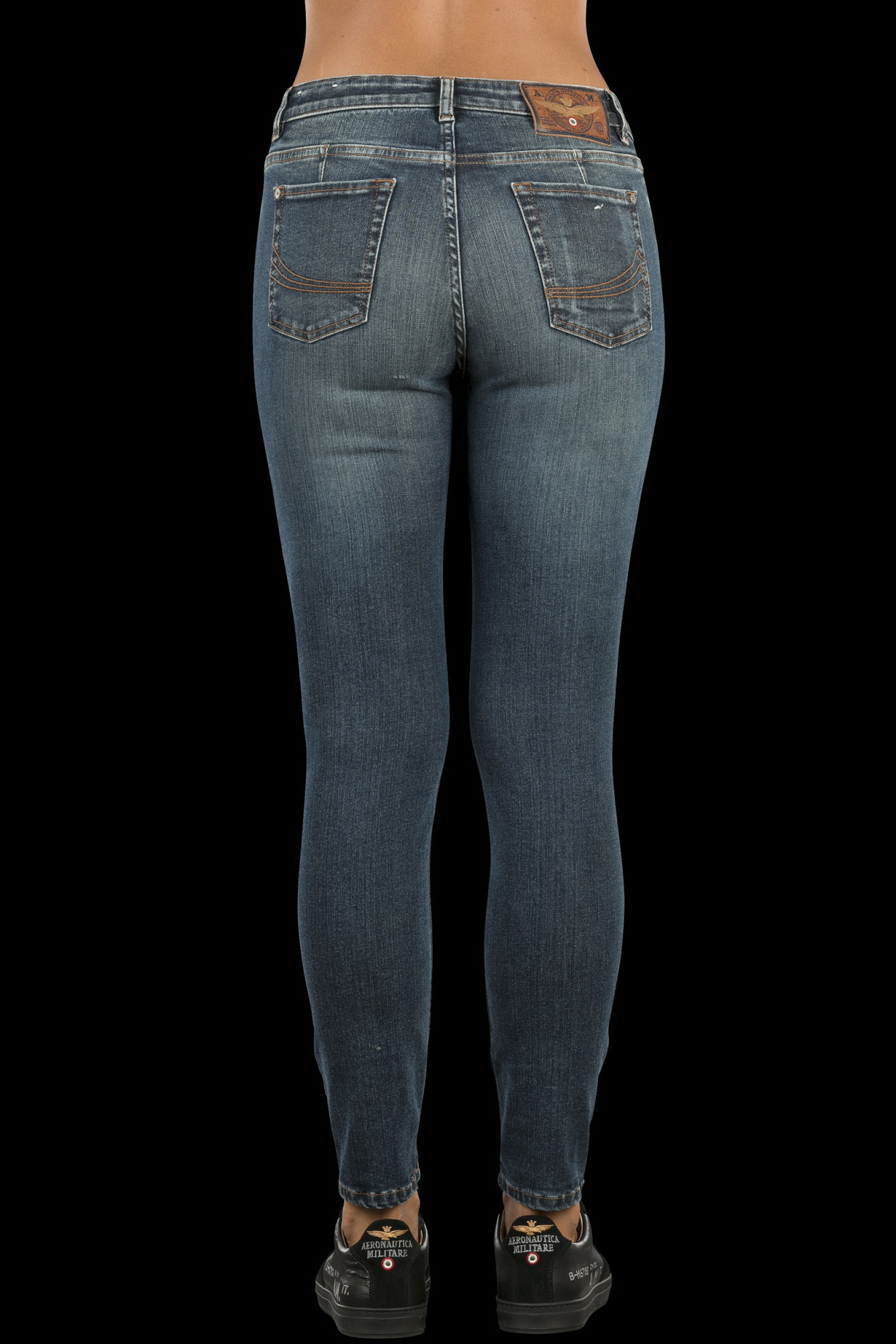 detail Kalhoty jeans slim fit 181PJ169DCT2273